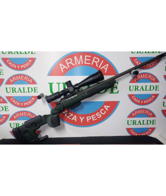Rifle de cerrojo Tikka T3X Super Varmint con visor Arken - 6.5 PRC