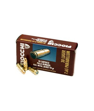 Munición FIOCCHI - 7.65 Para. - 93 grains - FMJ