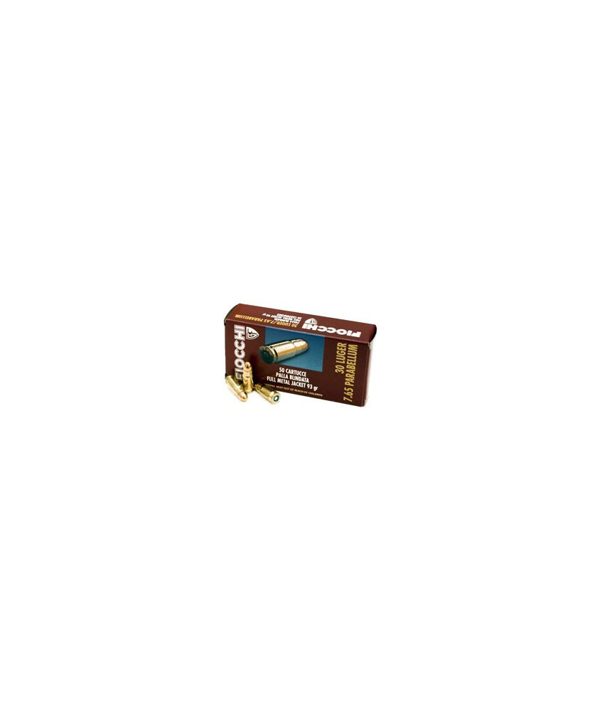 Munición FIOCCHI - 7.65 Para. - 93 grains - FMJ