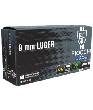 Munición FIOCCHI Top Defence ZP DUTY - 9mm. Para. - 124...