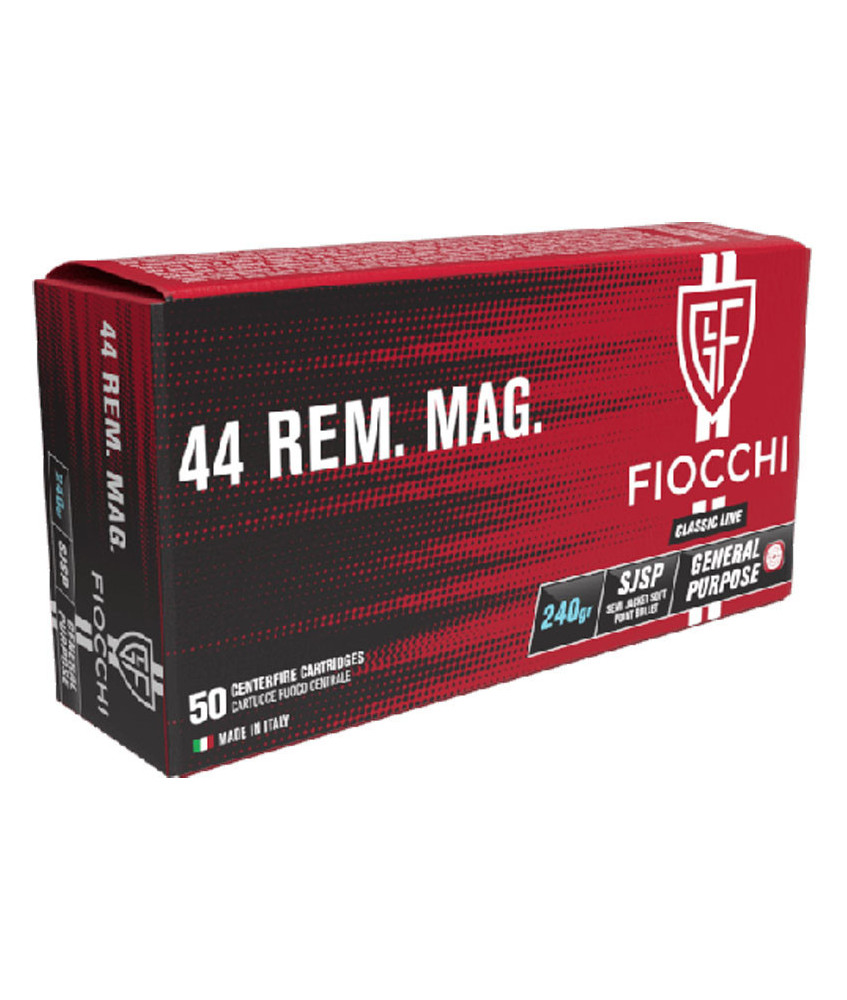 Munición FIOCCHI Classic - 44 Rem. Mag. - 240 grains - SJSP