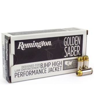 Munición Remington Golden Saber Bonded BJHP - 9mm. - 124...