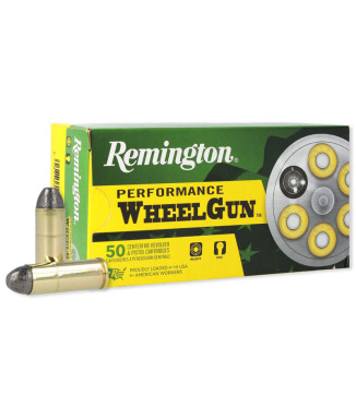 Munición metálica REMINGTON Performance WheelGun - 45...
