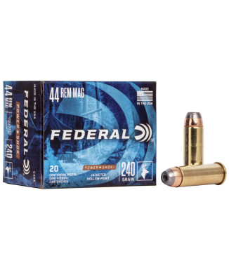 Munición metálica FEDERAL Power-Shok - 44 Rem. Mag. - 240 grains - JHP