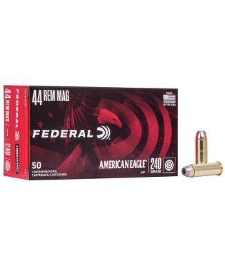 Munición metálica FEDERAL American Eagle - 44 Rem. Mag. - 240 grains - JHP