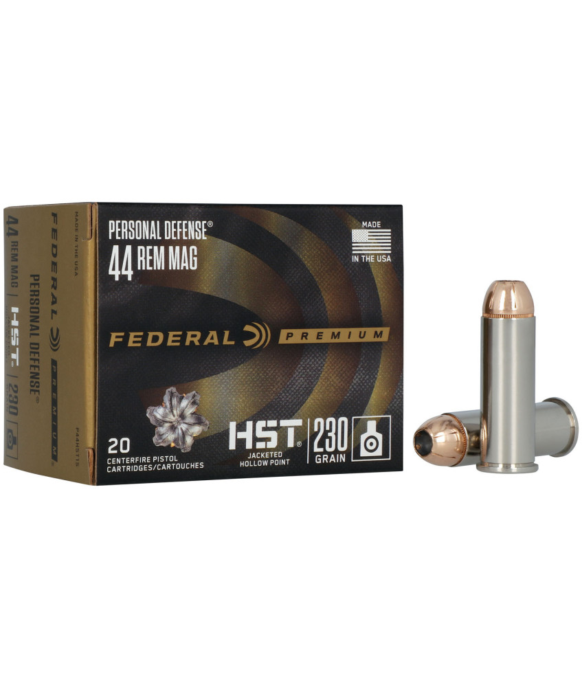 Munición FEDERAL Personal Defense HST - 44 Rem. Mag. - 230 grains - JHP