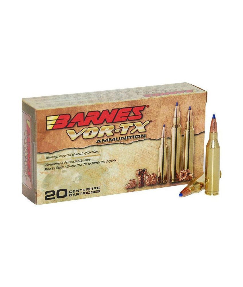 Munición metálica BARNES VOR-TX TTSX - 308 Win. - 168 grains