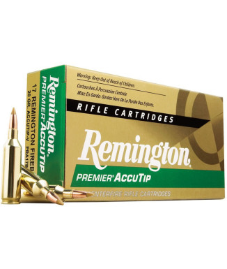 Munición metálica REMINGTON PREMIER ACCUTIP-V - 243 Win....