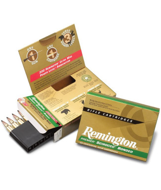 Munición metálica REMINGTON SCIROCCO BONDED - 300 WSM - 180gr