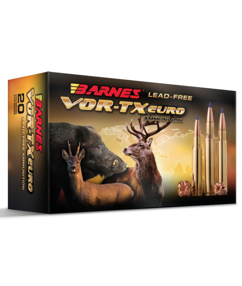 Munición metálica BARNES VOR-TX EURO - 30-06 - 180 grains