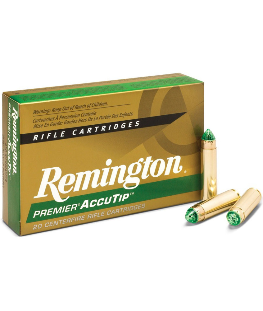 Munición metálica REMINGTON PREMIER ACCUTIP - 450 Bushmaster - 260 grains