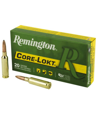 Munición metálica REMINGTON CORE-LOKT - 6.5 Creedmoor -...