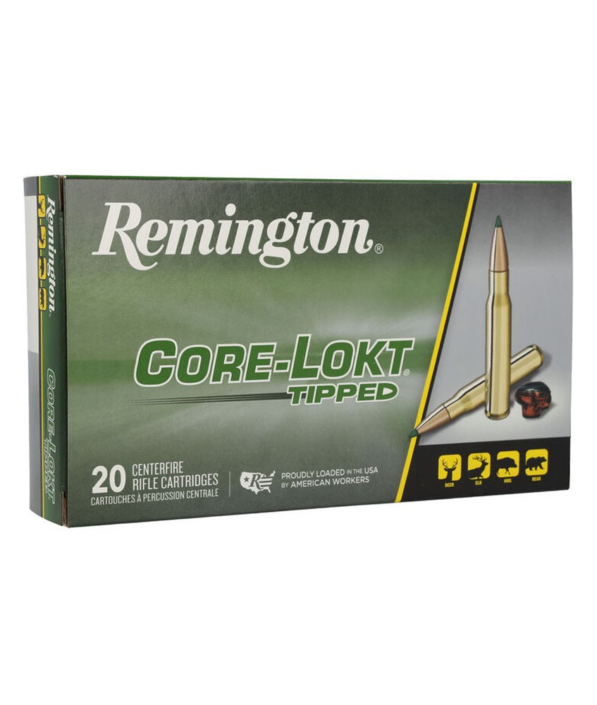 Munición metálica REMINGTON Core-Lokt Tipped - 308 Win. - 150 grains