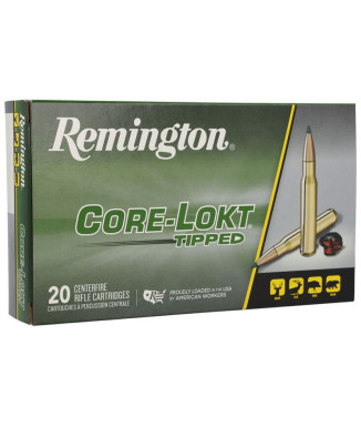 Munición metálica REMINGTON Core-Lokt Tipped - 300 WSM - 150 grains