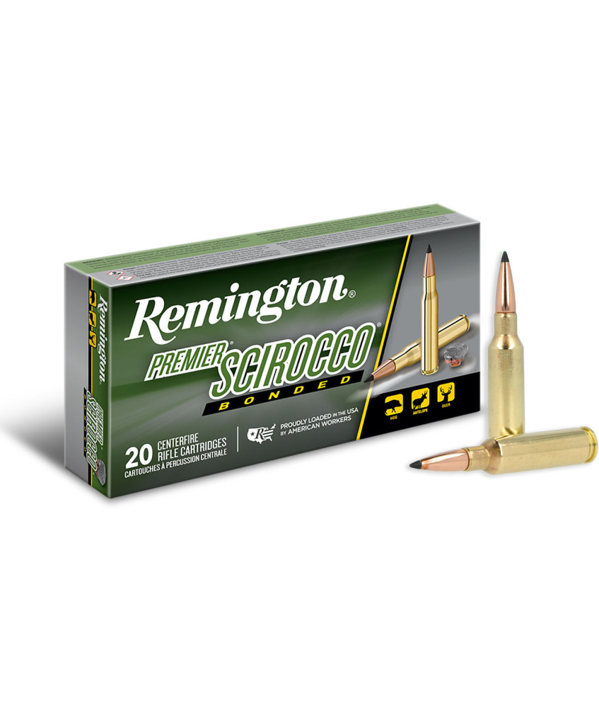 Munición metálica REMINGTON SCIROCCO BONDED - 6.5 Creedmoor - 130 grains