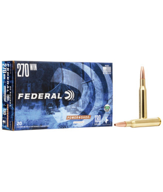 Munición metálica FEDERAL Power-Shok Copper - 270 Win. - 130 grains - HP