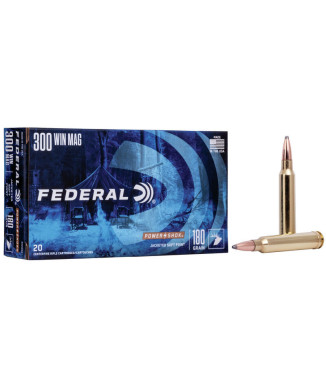 Munición metálica FEDERAL Power-Shok - 300 Win. Mag. -...