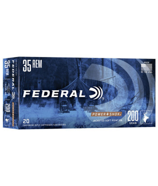 Munición metálica FEDERAL Power-Shok - 35 Rem. - 200...