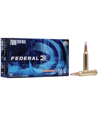 Munición metálica FEDERAL Power-Shok - 7mm. Rem. Mag. - 150 grains - SP