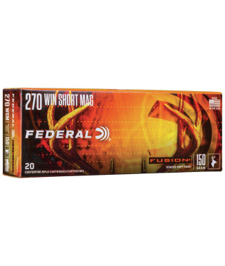 Munición metálica FEDERAL Fusion - 270 WSM - 150 grains