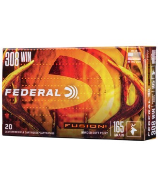 Munición metálica FEDERAL Fusion - 308 Win. - 165 grains