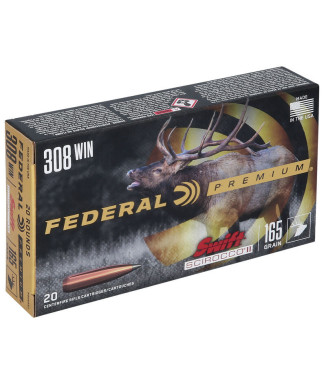 Munición metálica FEDERAL Swift Scirocco II - 308 Win. - 165 grains
