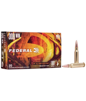 Munición metálica FEDERAL Fusion - 308 Win. - 180 grains
