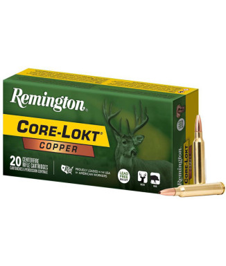 Munición metálica REMINGTON Core-Lokt Copper HP - 300 Win. Mag. - 180 grains