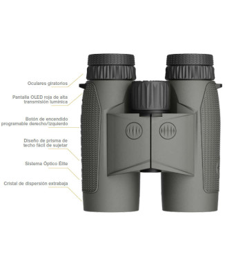 Prismático telémetro LEUPOLD BX-4 Range HD TBR/W - 10x42