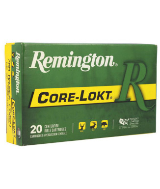 Munición metálica REMINGTON CORE-LOKT - 7x57 Mauser - 140 grains