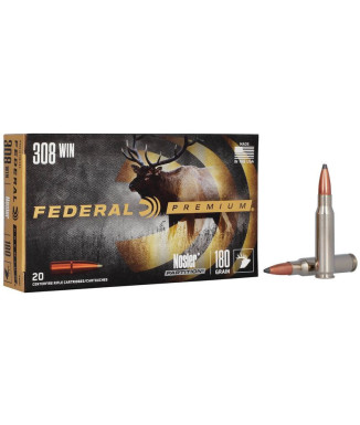 Munición metálica FEDERAL Nosler Partition - 308 Win. - 180 grains