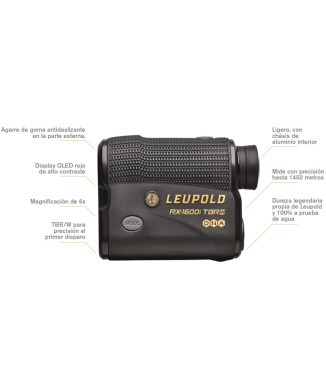 Telémetro LEUPOLD RX-1600i TBR/W