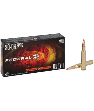 Munición metálica FEDERAL Fusion Tipped - 30-06 - 180 grains