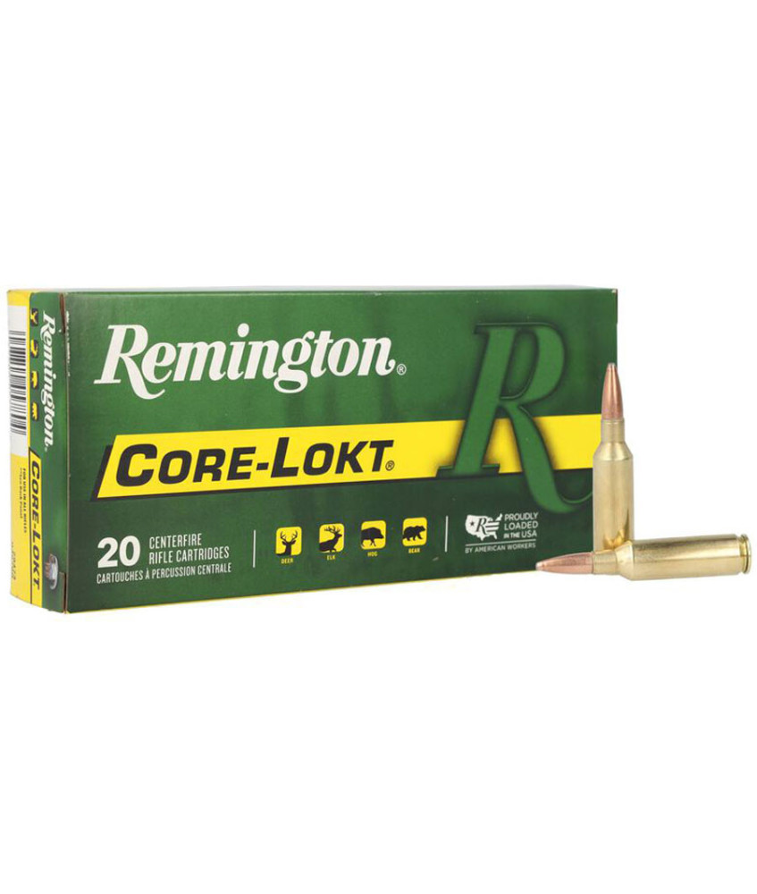 Munición metálica REMINGTON CORE-LOKT - 7mm. SAUM - 150 grains