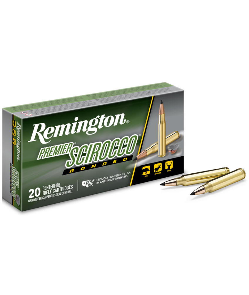 Munición metálica REMINGTON SCIROCCO BONDED - 300 Win. Mag. - 180 grains
