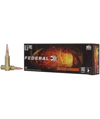 Munición metálica FEDERAL Fusion Tipped - 6.5 PRC - 140 grains