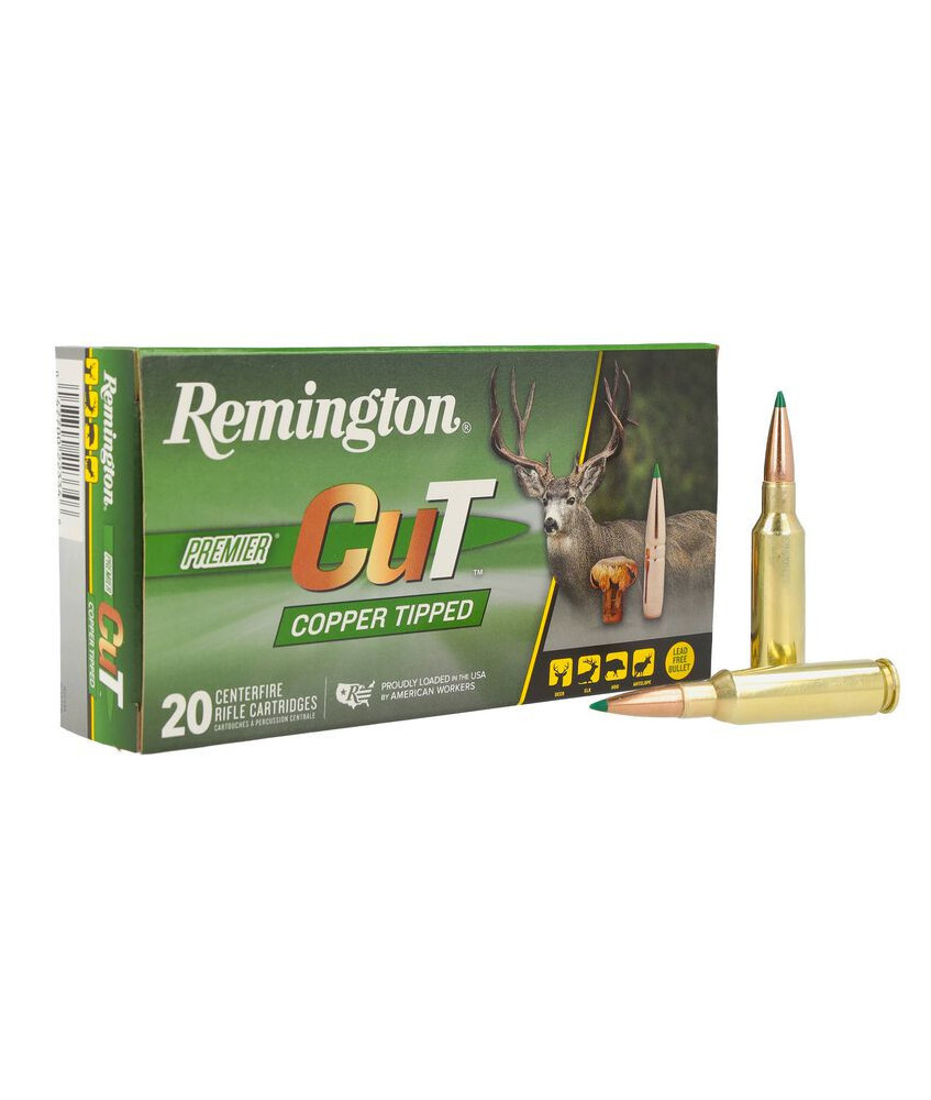 Munición metálica REMINGTON Premier CuT - 6.5 Creedmoor - 120 grains