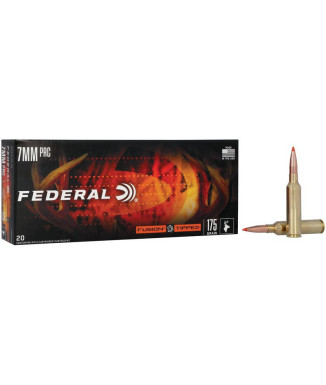 Munición metálica FEDERAL Fusion Tipped - 7mm. PRC - 175...