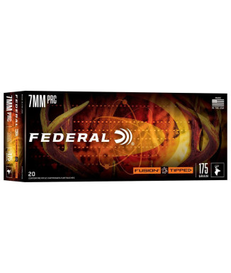 Munición metálica FEDERAL Fusion Tipped - 7mm. PRC - 175 grains