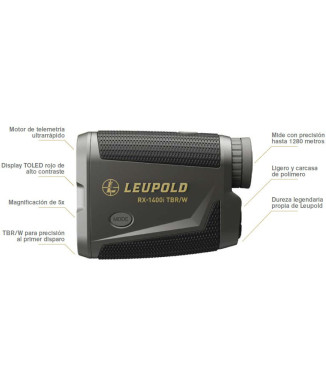 Telémetro LEUPOLD RX-1400i TBR/W Gen2