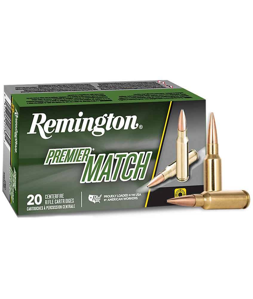 Munición metálica REMINGTON PREMIER MATCH - 6.5 Grendel - 130 grains