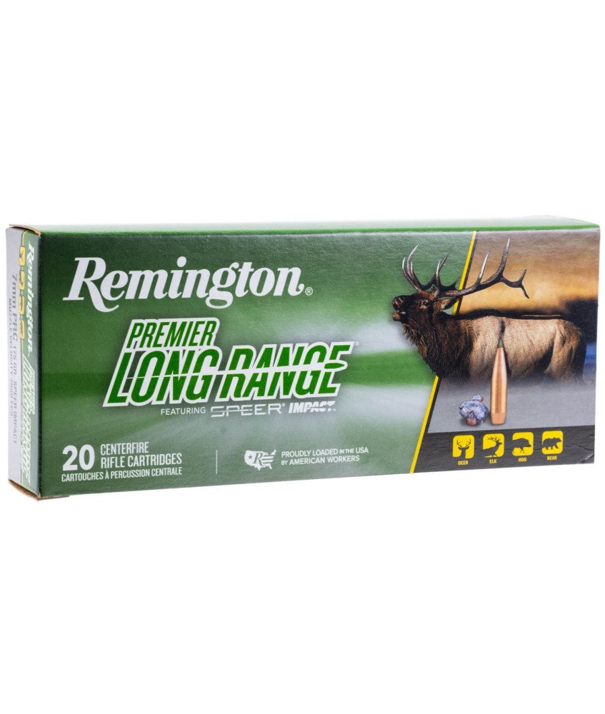 Munición metálica REMINGTON PREMIER LONG RANGE Speer Impact - 7mm. PRC - 175 grains