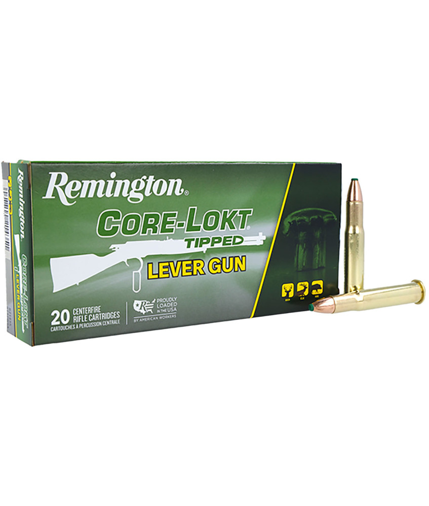 Munición metálica REMINGTON Core-Lokt Tipped - 30-30 Win. - 150 grains