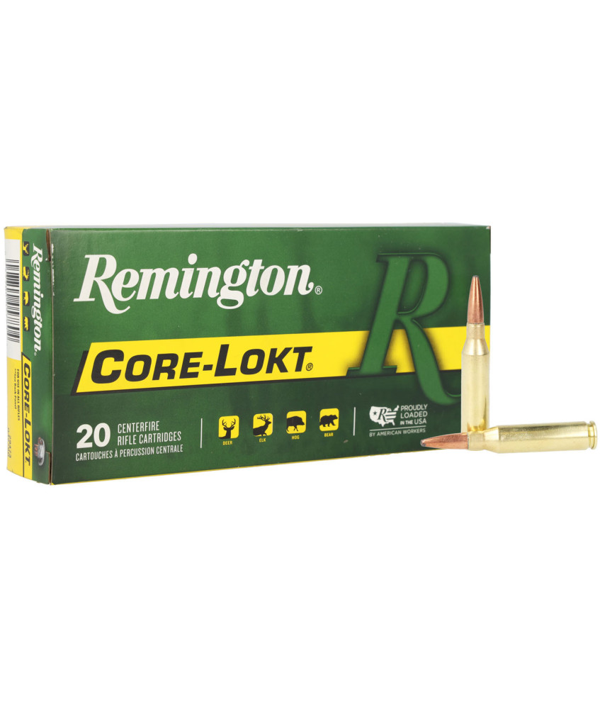 Munición metálica REMINGTON CORE-LOKT - 260 Rem. - 140 grains