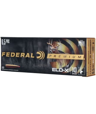 Munición metálica FEDERAL ELD-X - 6.5 PRC - 143 grains