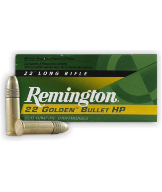 Munición REMINGTON .22 LR Alta Velocidad - 36 grains - HP