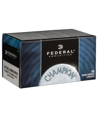 Munición FEDERAL Champion Target - VELOCIDAD ESTANDAR - .22LR - 40 grains - LRN
