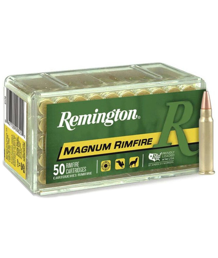 Munición metálica REMINGTON Magnum Rimfire - 17 HMR - 17 grains - JHP