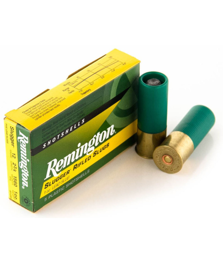 Balas para escopeta 12/70 REMINGTON Slugger
