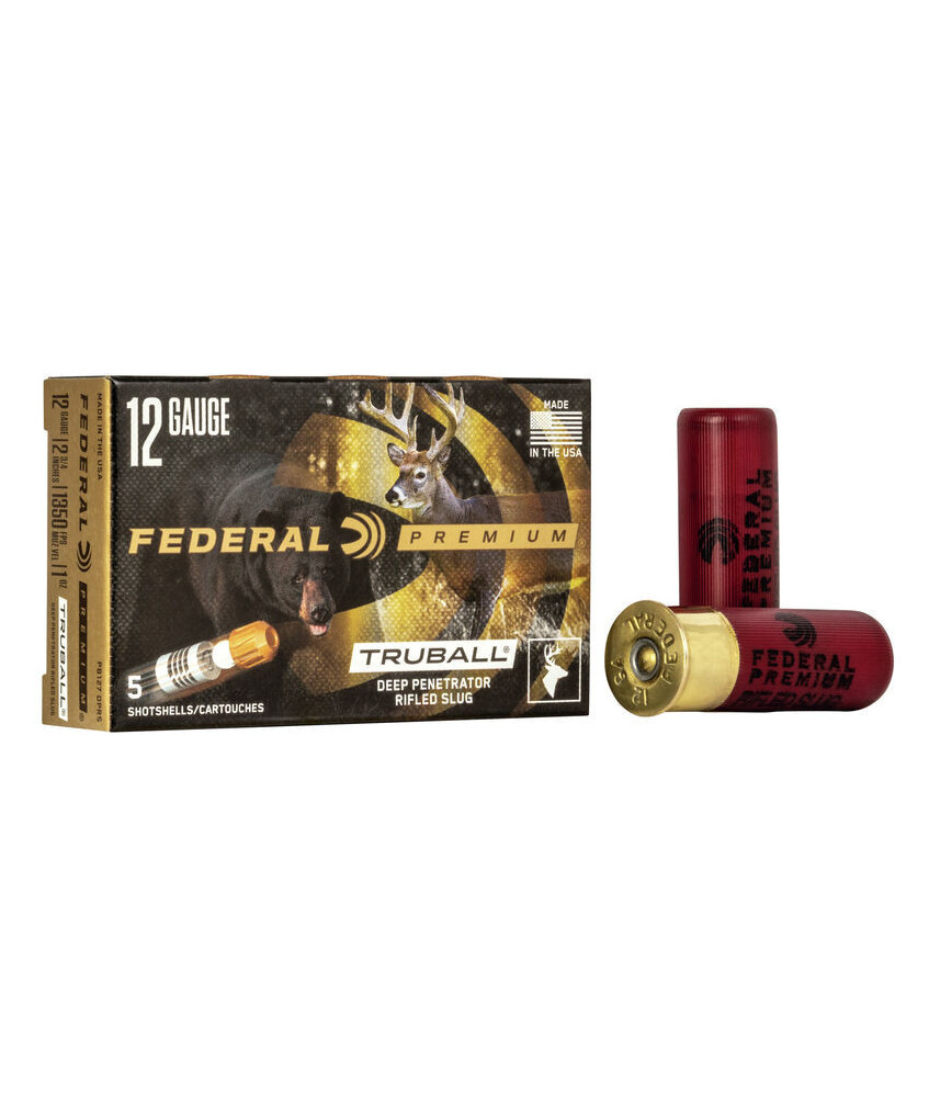Balas para escopeta 12/70 FEDERAL TruBall Deep Penetrator - 438 grains